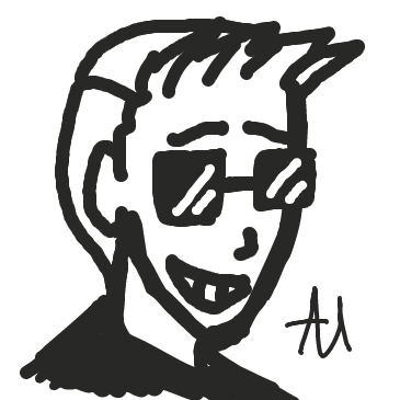 Profile picture for the comic artist, Adam
