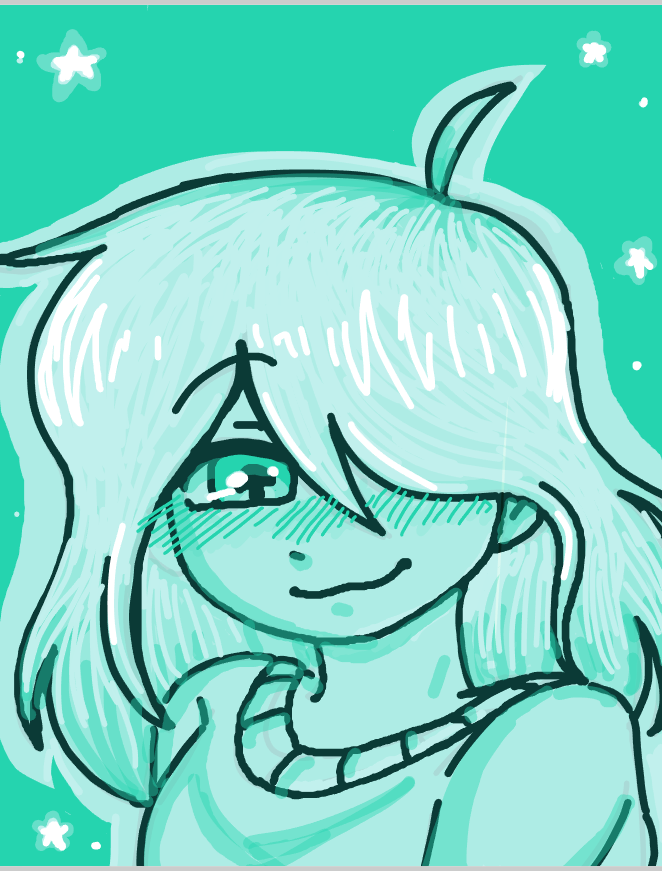 Profile picture for the comic artist, Bituin.Blue.Bonnet