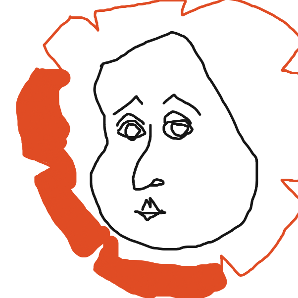 Profile picture for the comic artist, borp