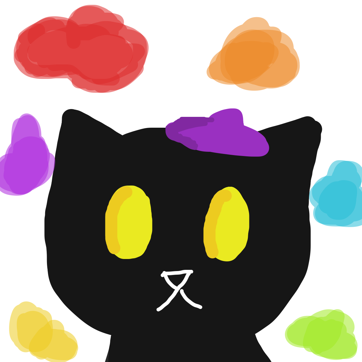 Profile picture for the comic artist, BlackCatArtist