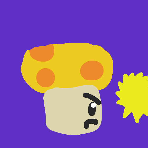 Profile picture for the comic artist, sunshroomhatessun