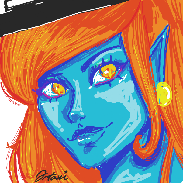 Profile picture for the comic artist, ortani