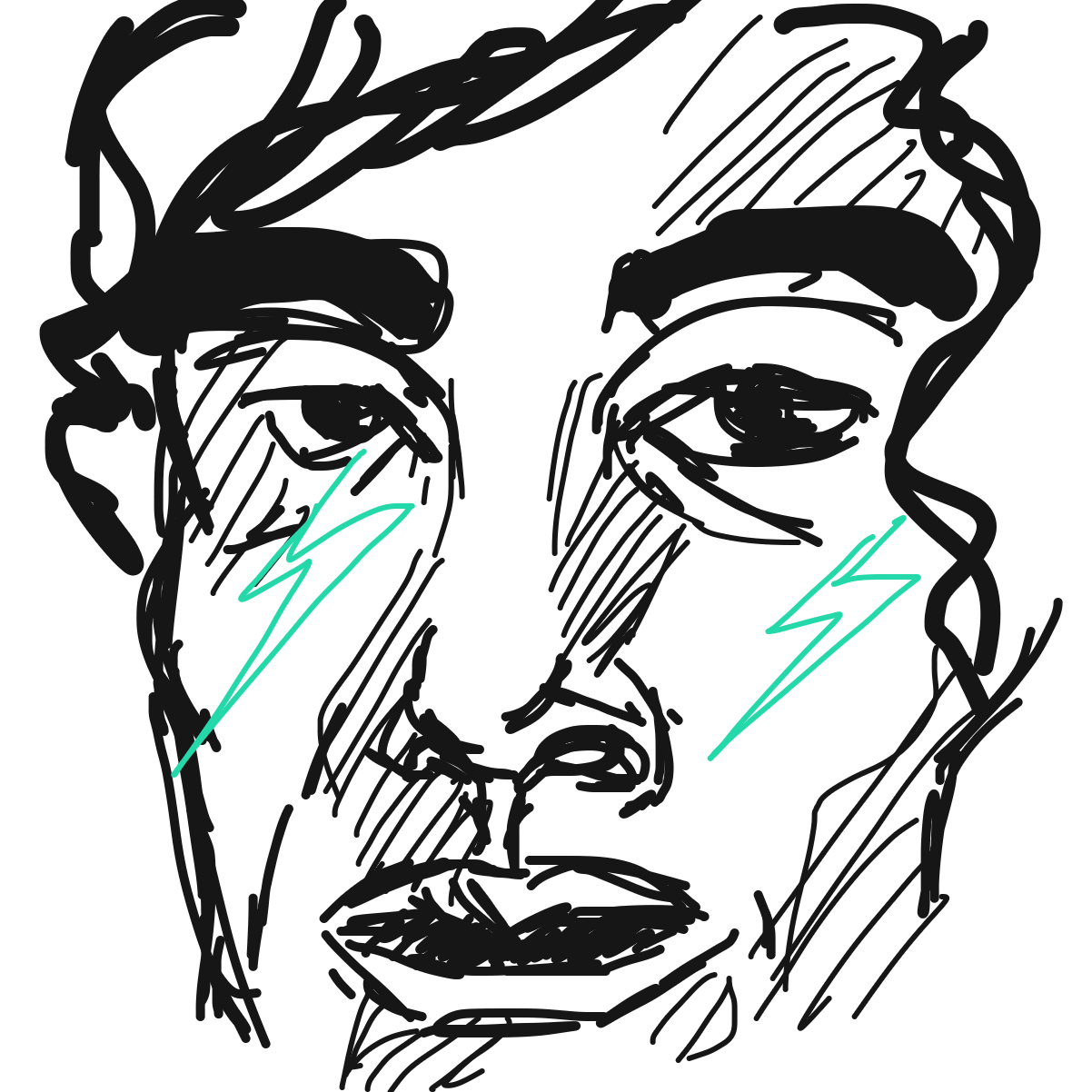 Profile picture for the comic artist, Galaxies 