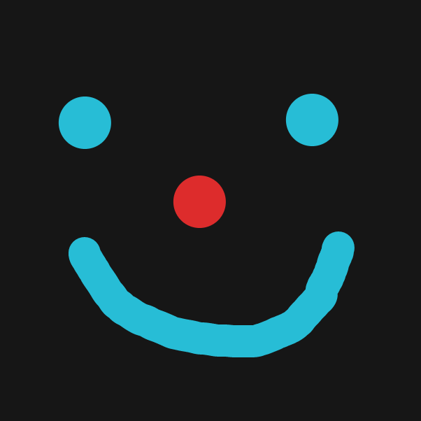 Profile picture for the comic artist, Clown