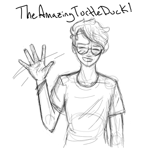 Profile picture for the comic artist, TheAmazingTurtleDuck