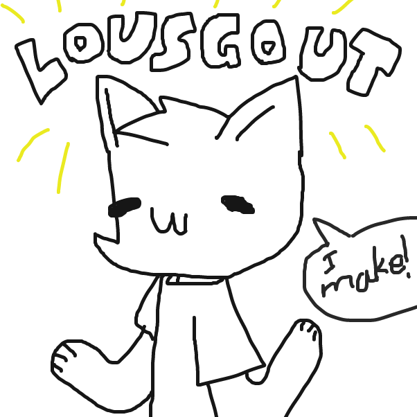 Profile picture for the comic artist, Lousgout