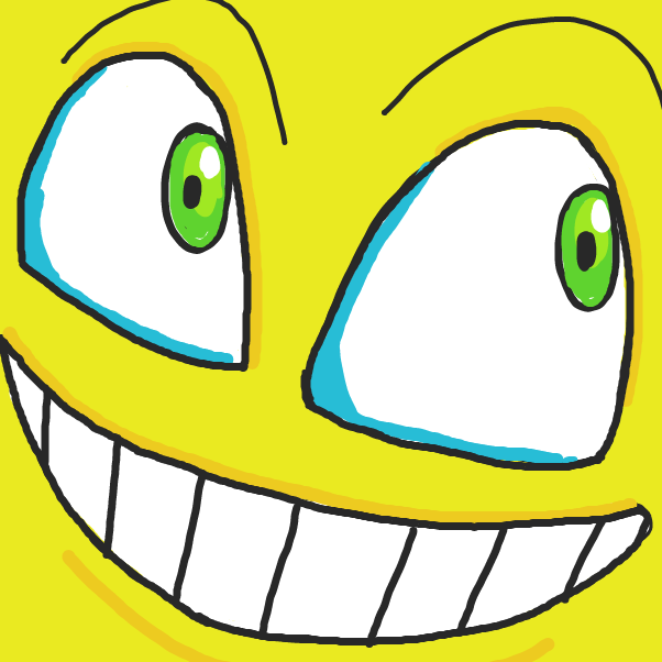 Profile picture for the comic artist, chin