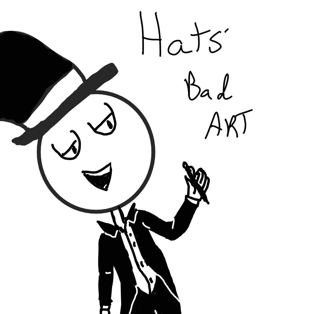 Profile picture for the comic artist, Hats