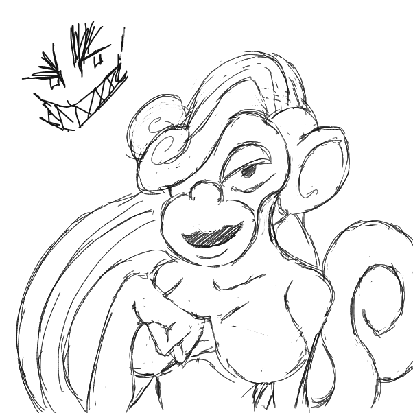 Profile picture for the comic artist, grimonkey