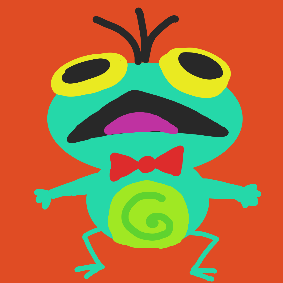 Profile picture for the comic strip artist, Prawnston