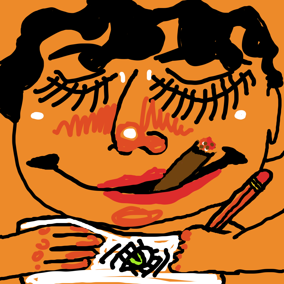 Profile picture for the comic artist, Brenda