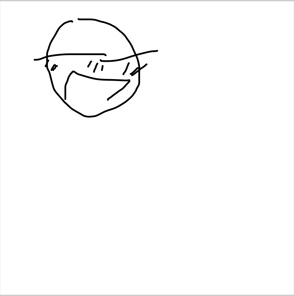 Profile picture for the comic artist, hunter