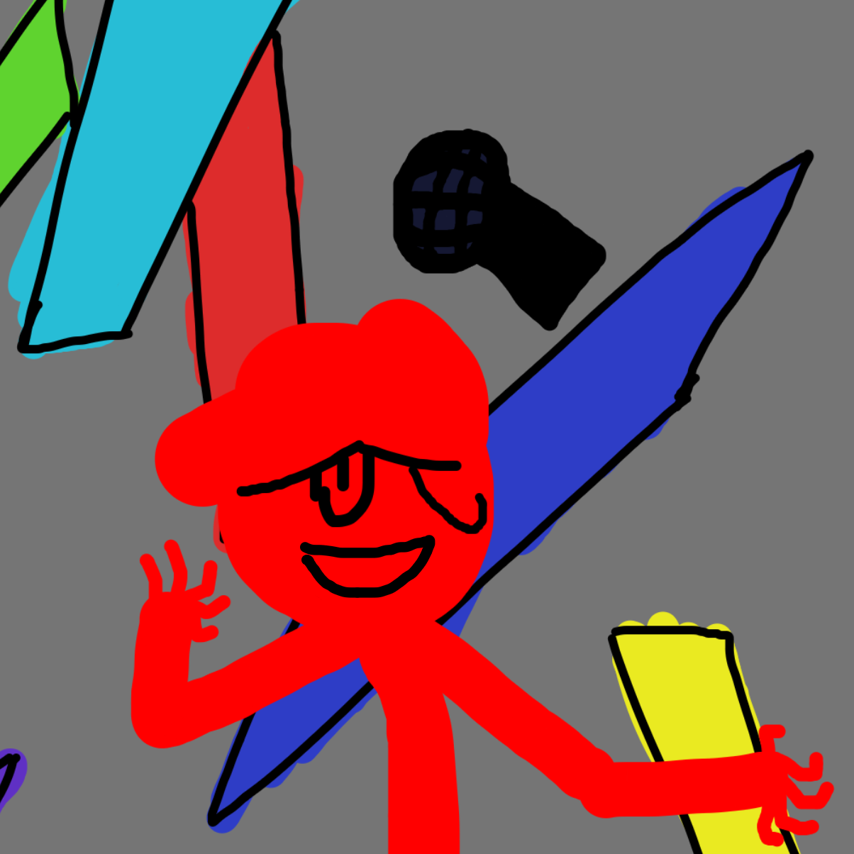 Profile picture for the comic artist, Blatzz