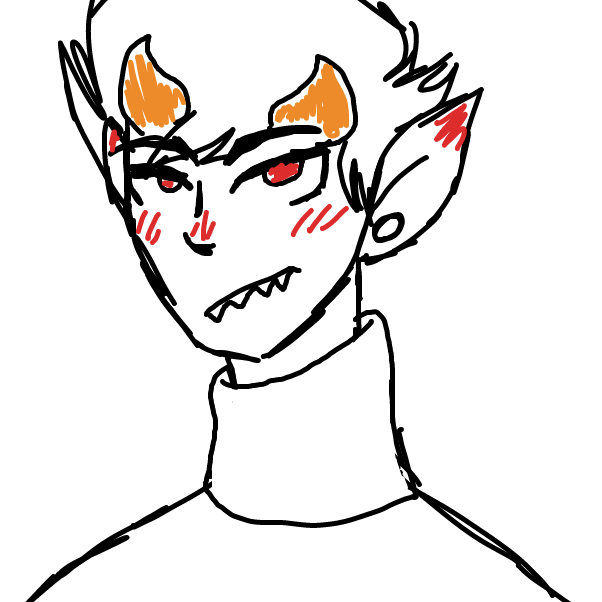 Profile picture for the comic artist, Karkat