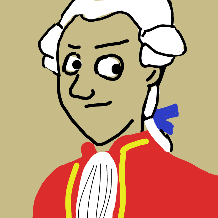 Profile picture for the comic artist, Mozart