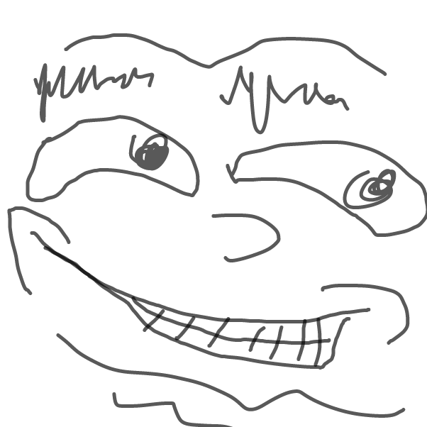 Profile picture for the comic artist, pavement