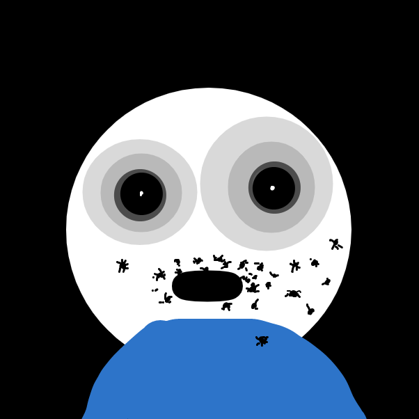 Profile picture for the comic artist, florp