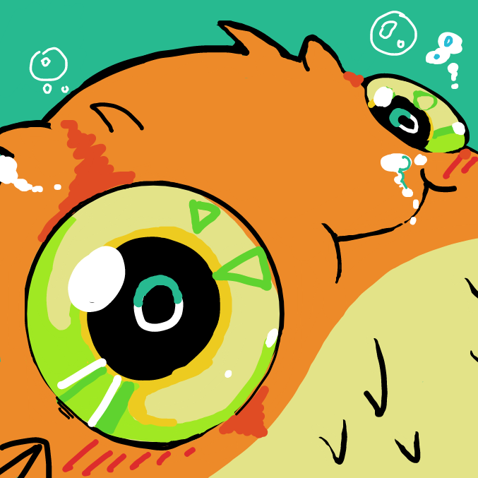 Profile picture for the comic strip artist, fishydoofus