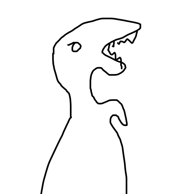 Profile picture for the comic artist, trex