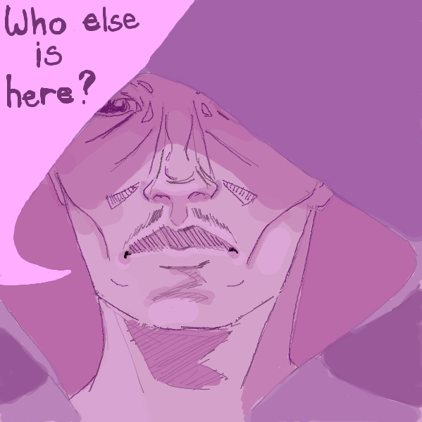 Moric has no times for the seers games and gets straight to business. - Online Drawing Game Comic Strip Panel by Oppen.Poppen