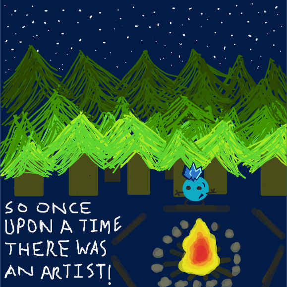 Drawing in Scary Story #1 by Freezershadow51