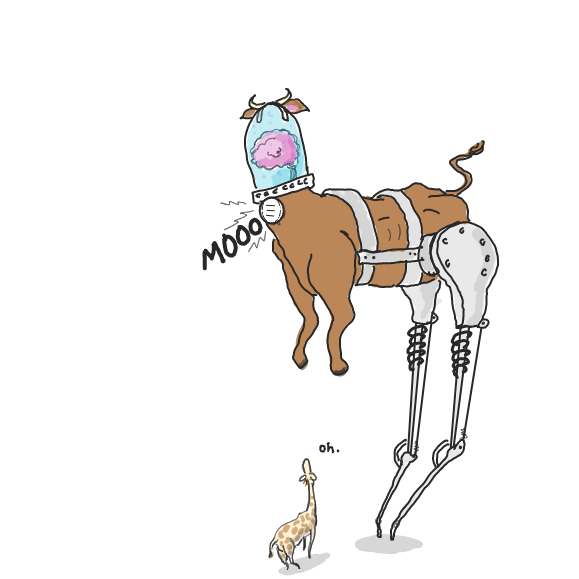 Drawing in George Giraffe by WizardCroissant