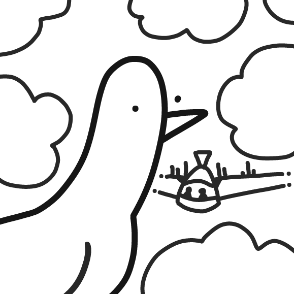 that's a plane lol - Online Drawing Game Comic Strip Panel by Peler
