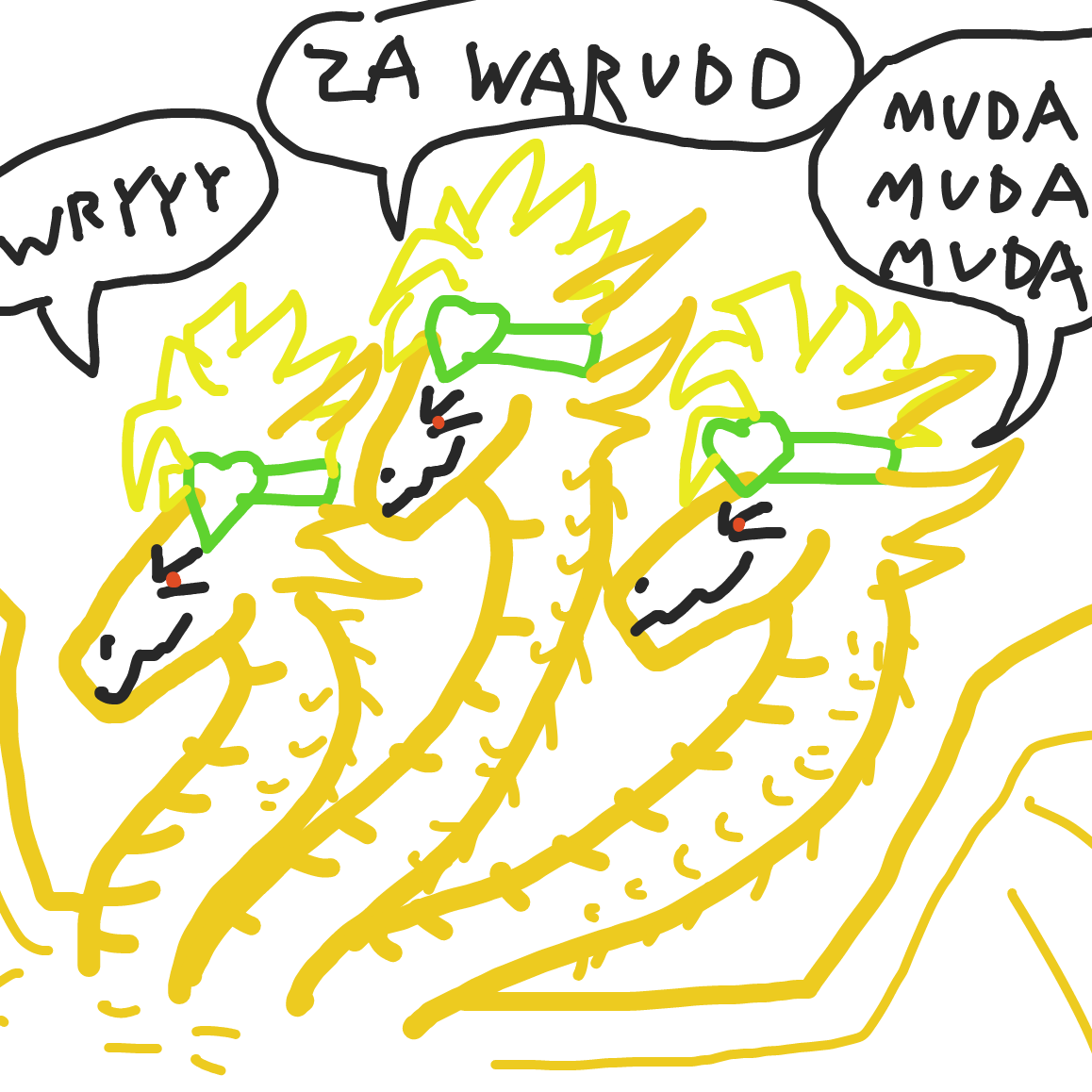  - Online Drawing Game Comic Strip Panel by bajira