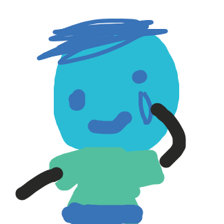 Drawing in what a day by bunnie