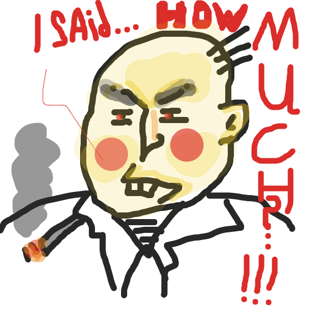 Drawing in Fries & Mayo by Avesgallimore