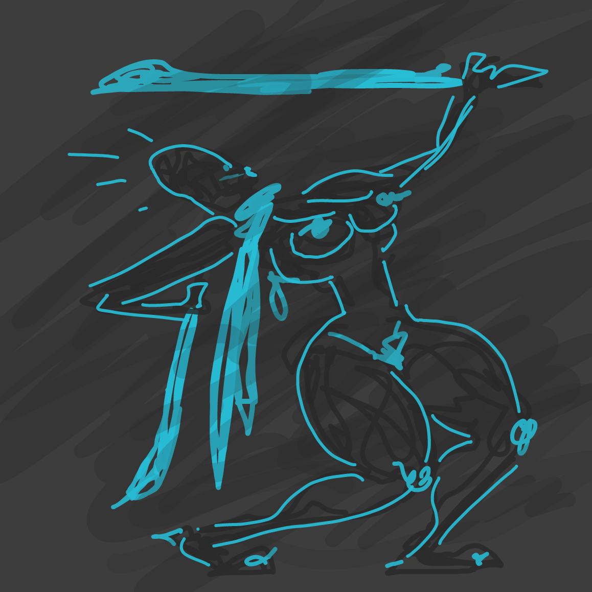  - Online Drawing Game Comic Strip Panel by Potato Man