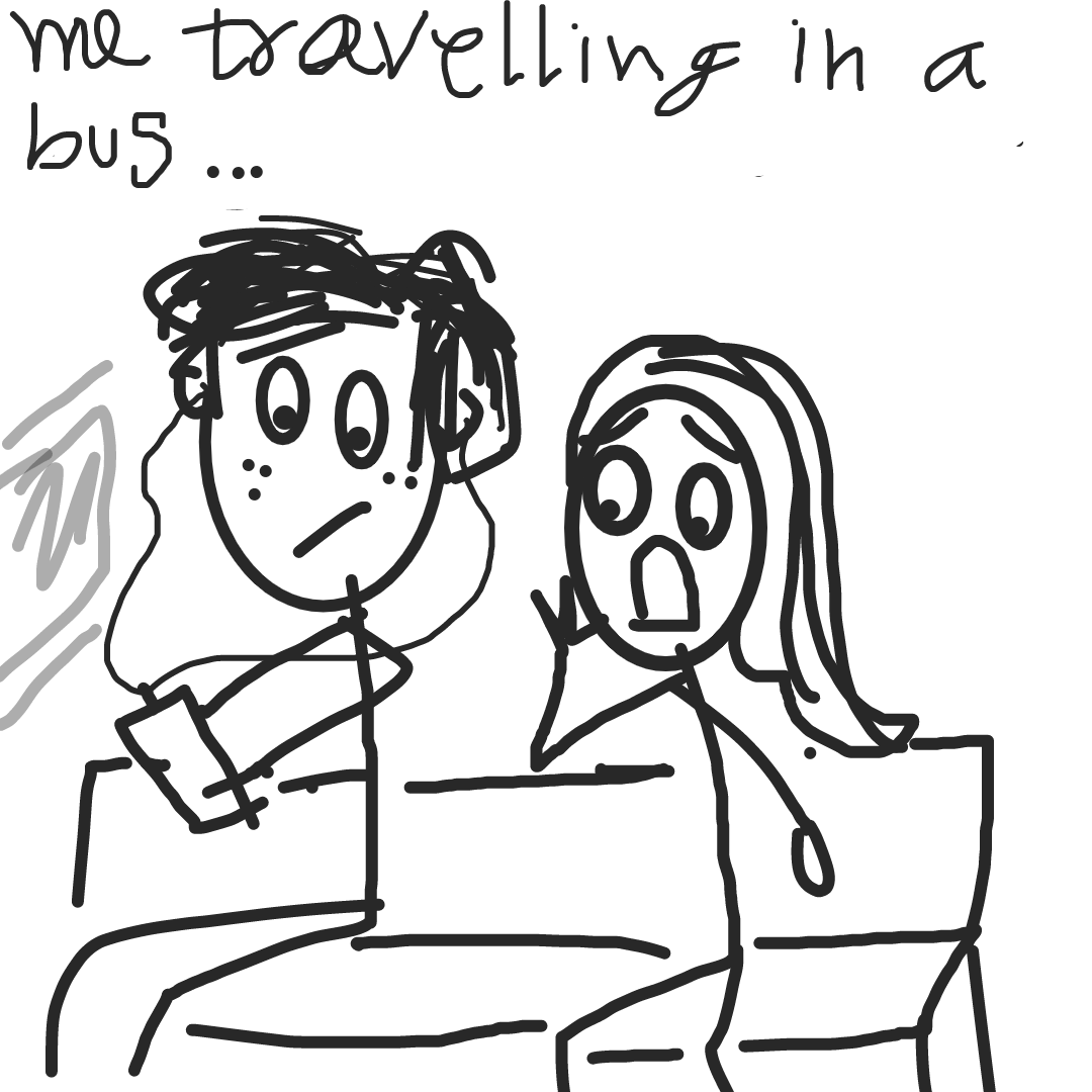 Drawing in Traveling experience by Mondler