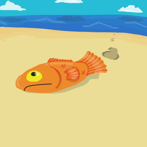 Drawing in Fish by xavvypls