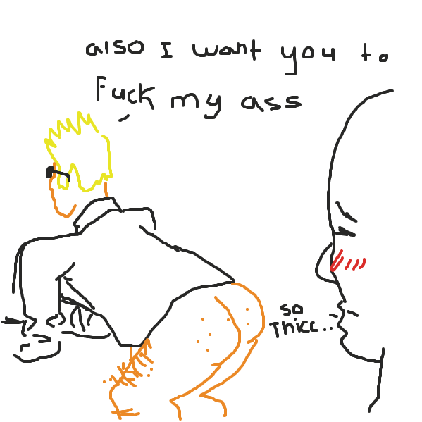 cool  boi gaht a butt - Online Drawing Game Comic Strip Panel by Temptatious