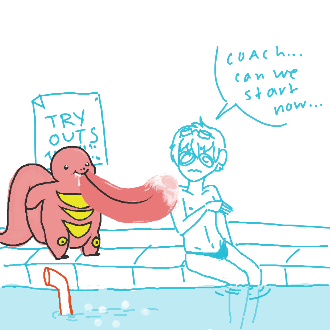 Drawing in Awkward . . .  by y3liak