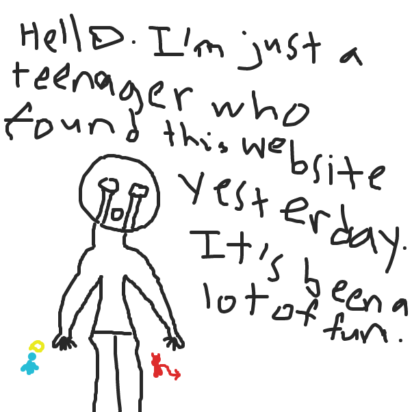  - Online Drawing Game Comic Strip Panel by HiveMind