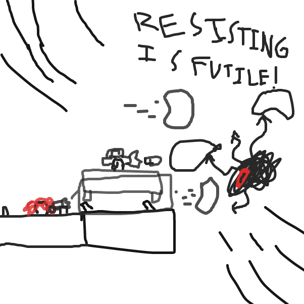  - Online Drawing Game Comic Strip Panel by HiveMind