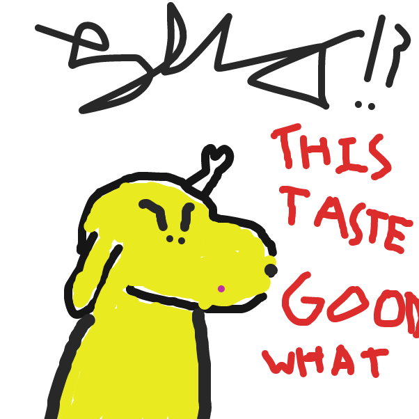 Ranting about terrible coffee - Online Drawing Game Comic Strip Panel by HiveMind