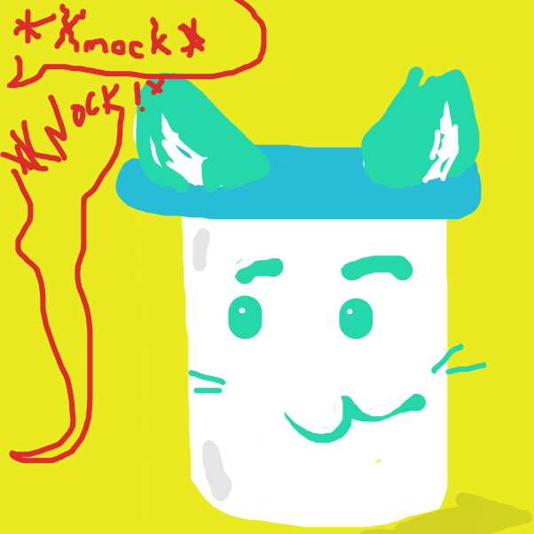 Drawing in Mayonnaise Cat by Dangubblue