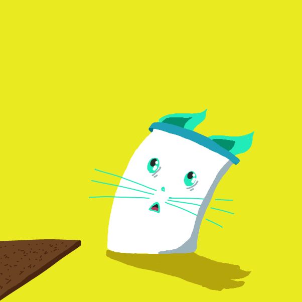 Drawing in Mayonnaise Cat by Newtoto