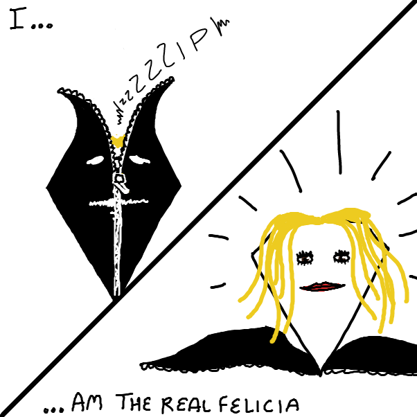 Drawing in Something depressing by Newtoto