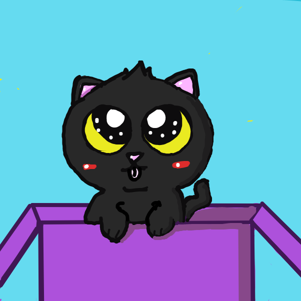 no spooks just a smol fluf - Online Drawing Game Comic Strip Panel by T-draws3130