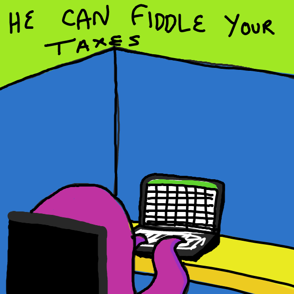 Drawing in When there is trouble you know who to call... by Newtoto