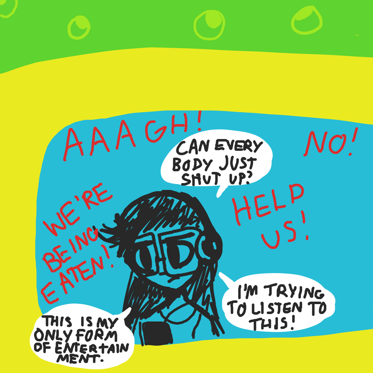 Drawing in Train adventure  by AlixirX 