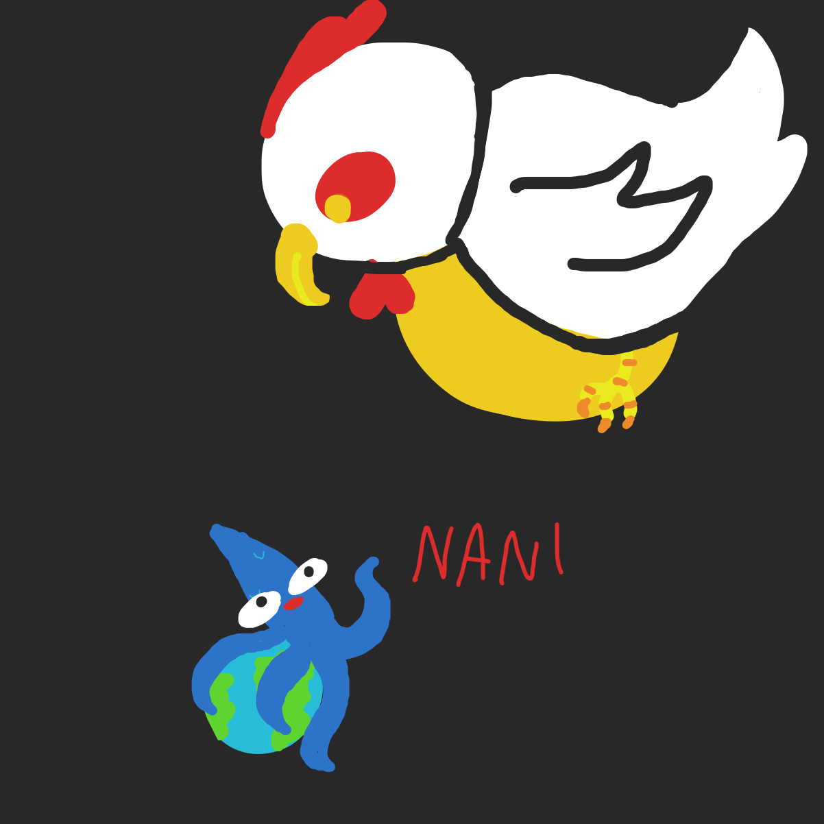 Drawing in George Giraffe by AlixirX 