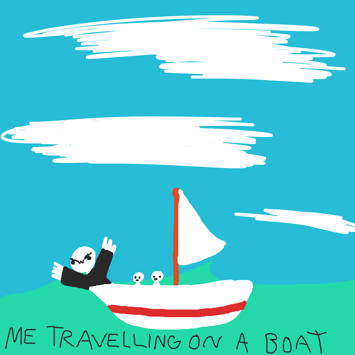 Drawing in Traveling experience by AlixirX 