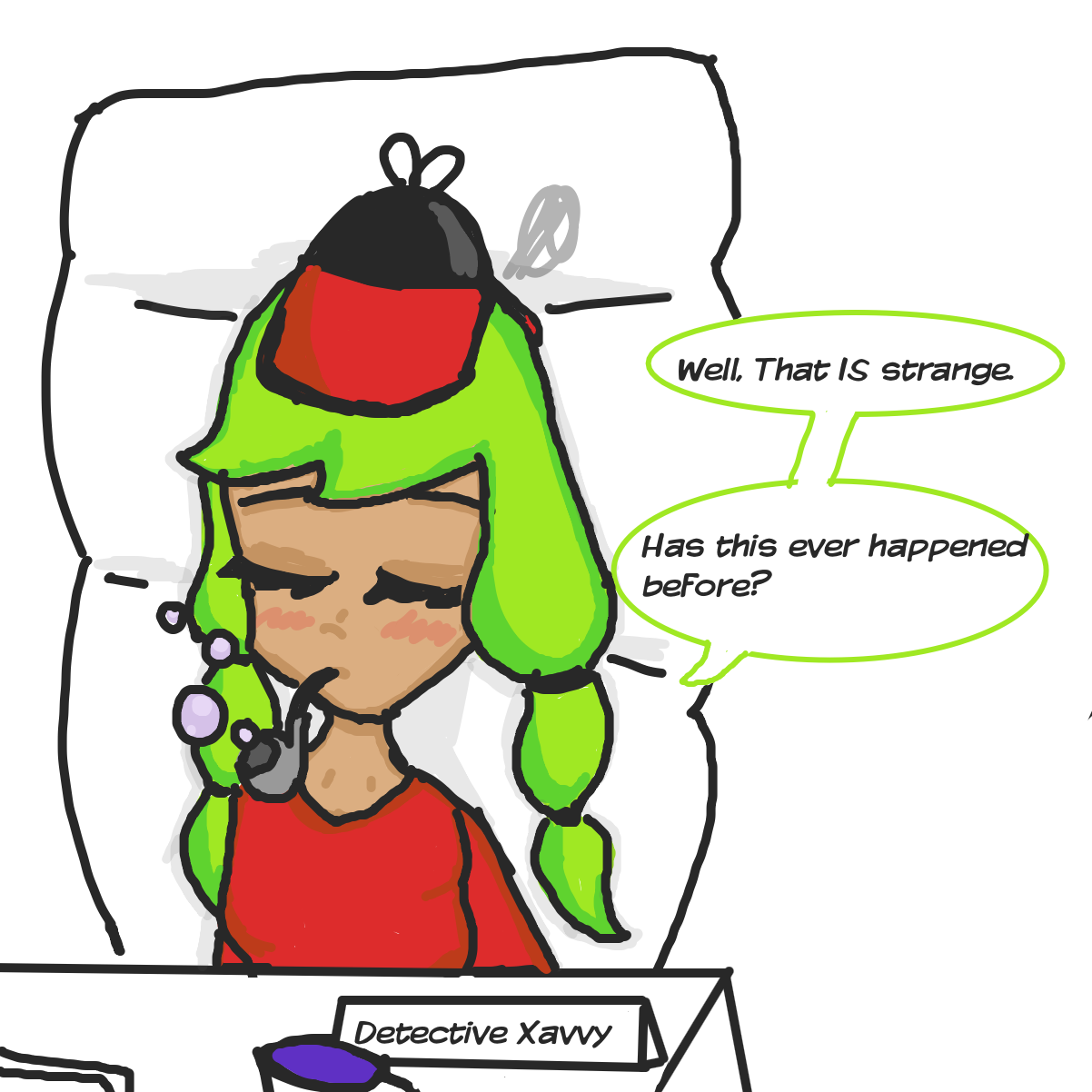  - Online Drawing Game Comic Strip Panel by AlixirX 