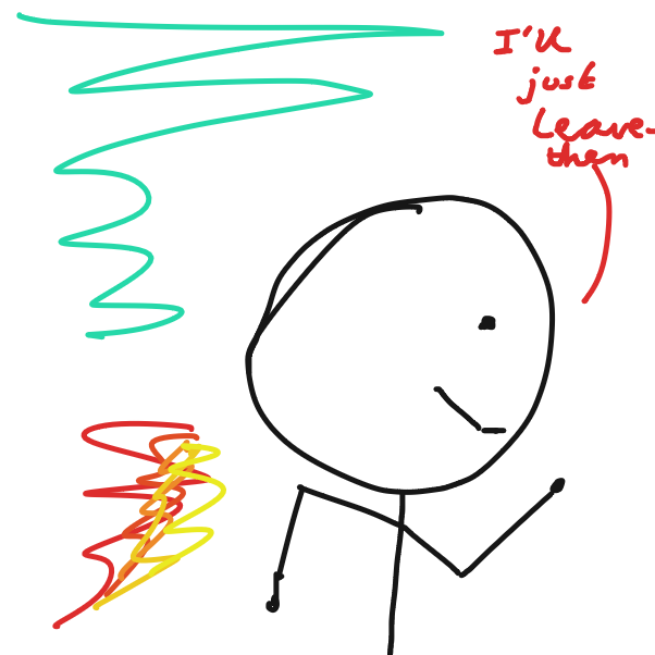 Drawing in Don't mind me I'm just- by _iCan'tDraw_