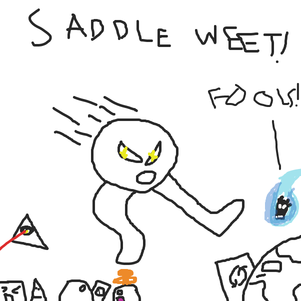  - Online Drawing Game Comic Strip Panel by HiveMind