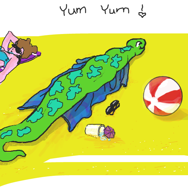 Drawing in Samuel the Snake by Ramora